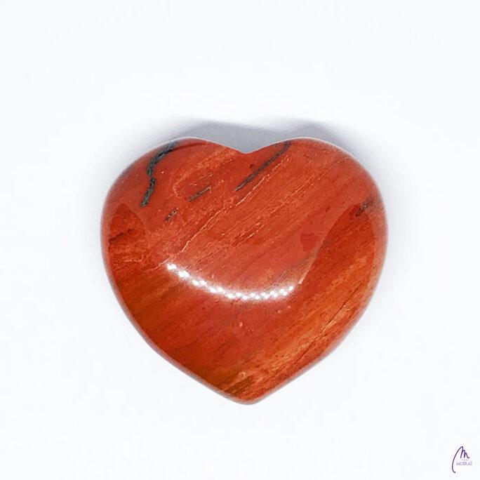 Herz Jaspis Rot