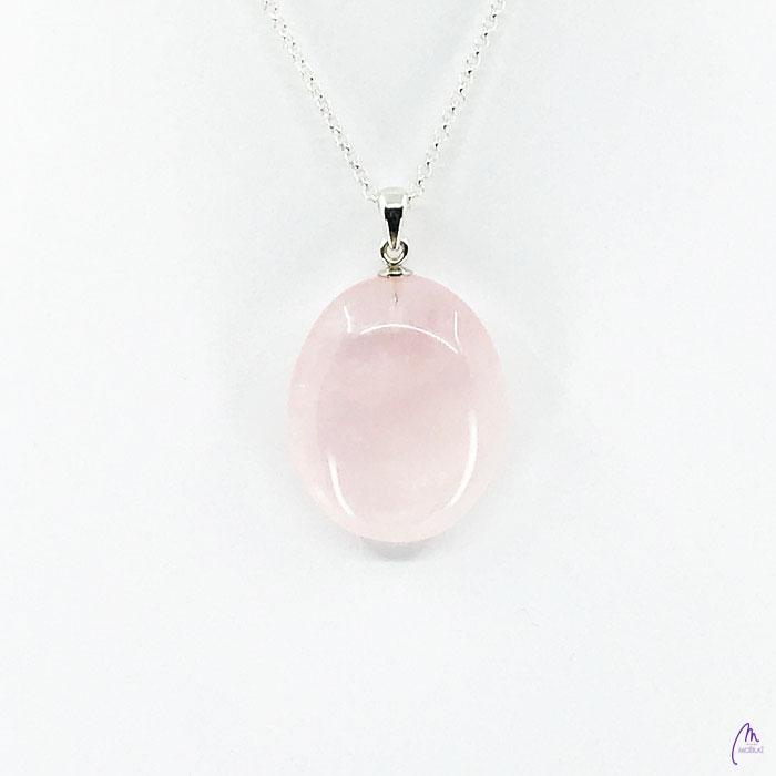 Girasol Rosenquarz Anhänger